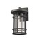 Z-Lite Jordan 1 Light Outdoor Wall Sconce, Oil Rubbed Bronze And Clear Seedy 570XL-ORB - alternate 5